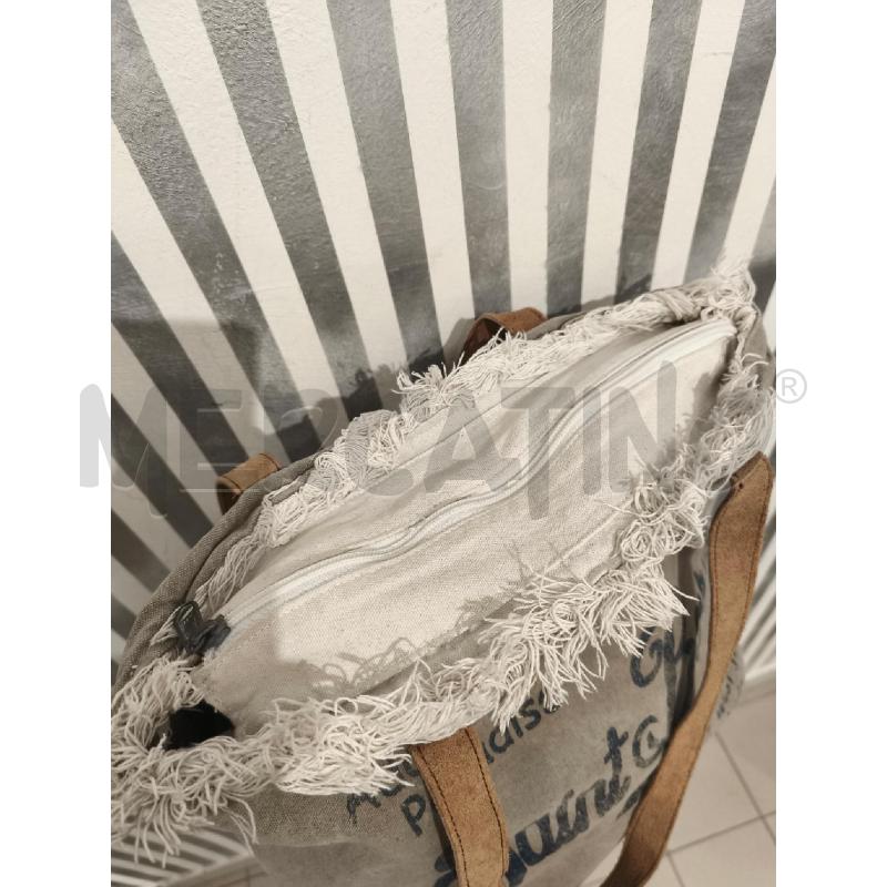 BORSA DONNA SAINT BARTH KAKI TELA | Mercatino dell'Usato Campobasso 4