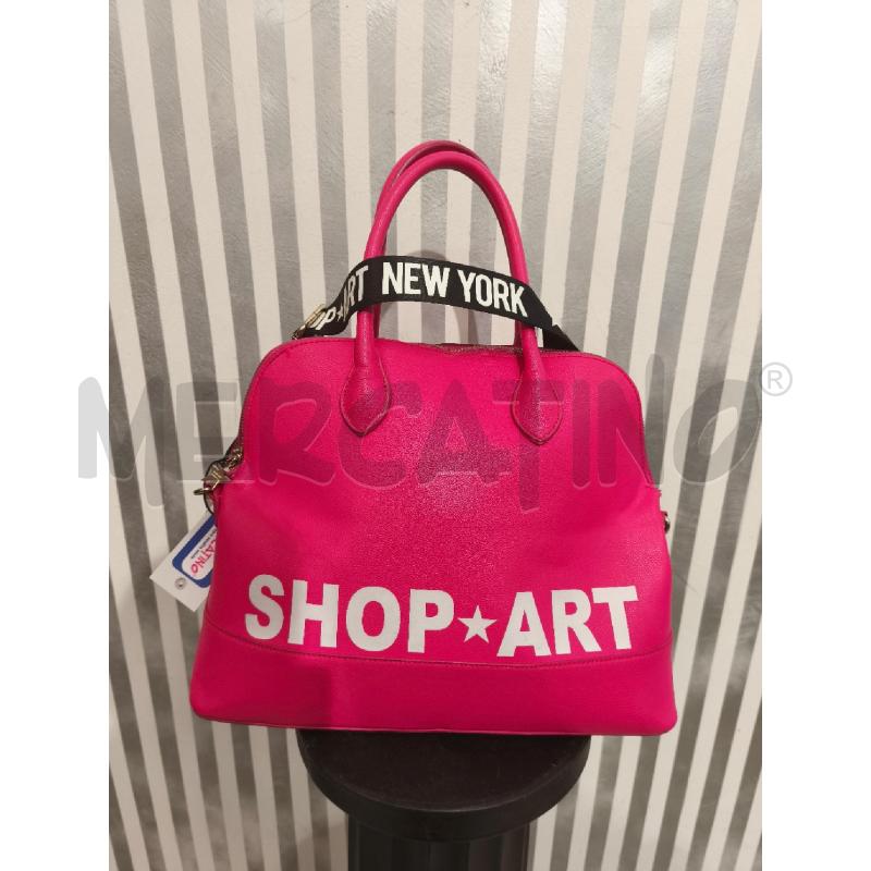 BORSA DONNA SHOP ART FUXIA  | Mercatino dell'Usato Campobasso 1