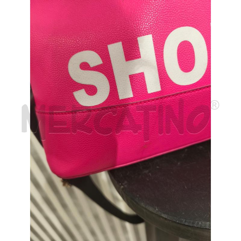 BORSA DONNA SHOP ART FUXIA  | Mercatino dell'Usato Campobasso 4