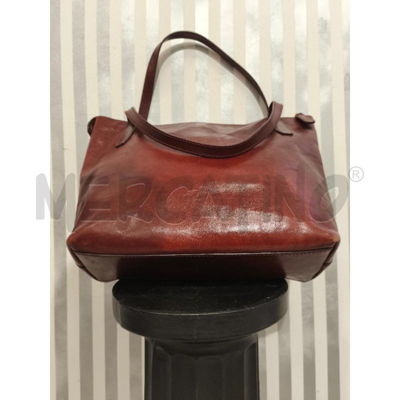 BORSA DONNA THE BRIDGE PELLE MARRONE | Mercatino dell'Usato Campobasso 3