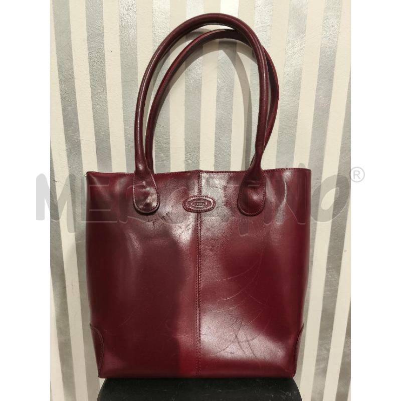 BORSA DONNA TOD'S ROSSA DA RIV GRAFFI | Mercatino dell'Usato Campobasso 1