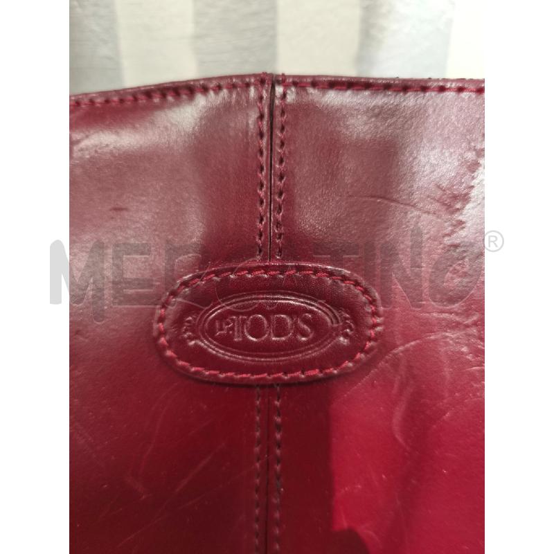 BORSA DONNA TOD'S ROSSA DA RIV GRAFFI | Mercatino dell'Usato Campobasso 2