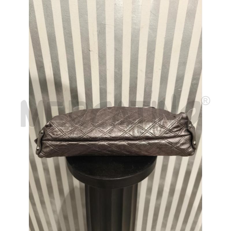 BORSA DONNA TOSCA BLU GRIGIO METALLIZZATO | Mercatino dell'Usato Campobasso 2