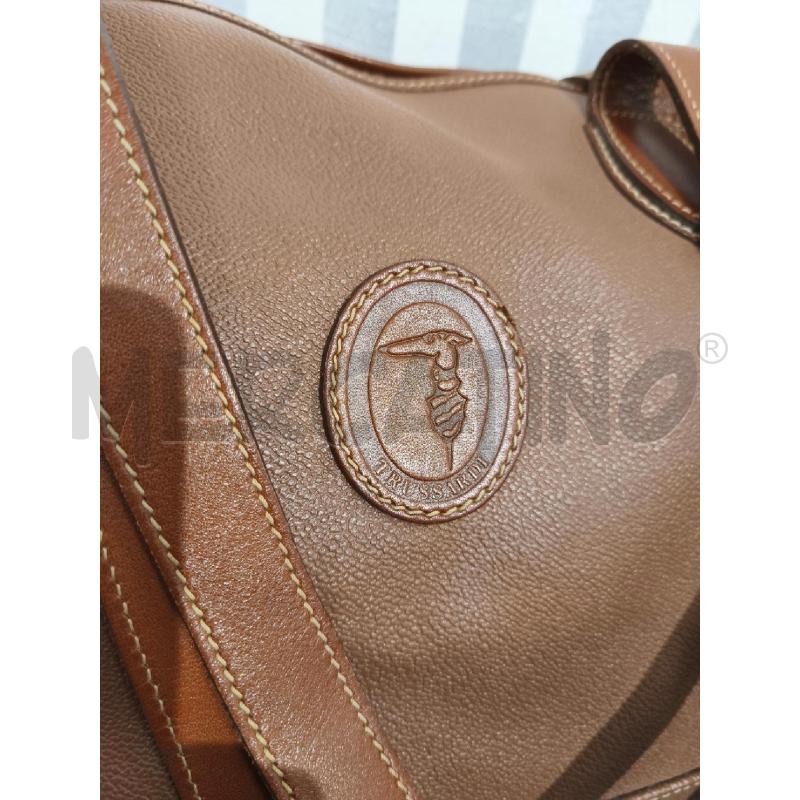 BORSA DONNA TRUSSARDI MARRONCINA CON POCHETTE | Mercatino dell'Usato Campobasso 2