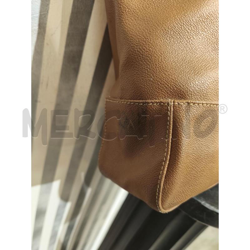 BORSA DONNA TRUSSARDI MARRONCINA CON POCHETTE | Mercatino dell'Usato Campobasso 3