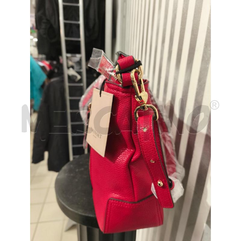 BORSA DONNA TWIN SET ROSSA NUOVA | Mercatino dell'Usato Campobasso 3