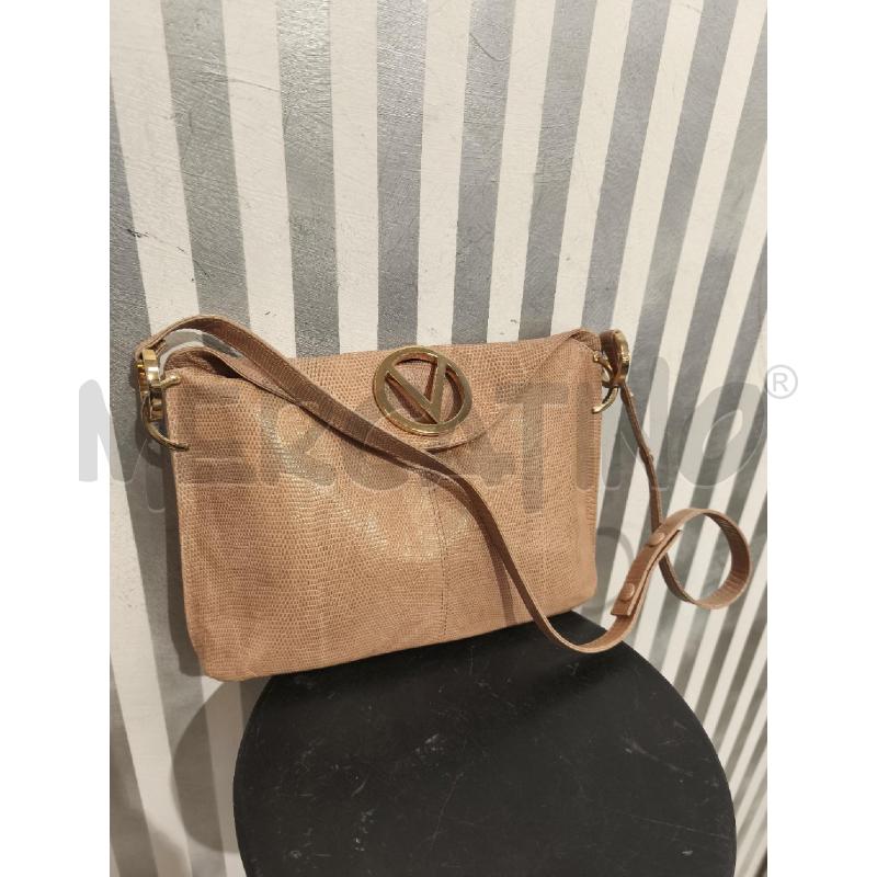 BORSA DONNA VALENTINO GARAVANI PELLE BEIGE | Mercatino dell'Usato Campobasso 1