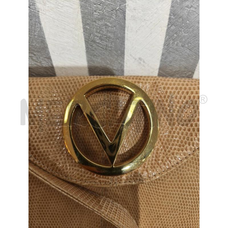 BORSA DONNA VALENTINO GARAVANI PELLE BEIGE | Mercatino dell'Usato Campobasso 2