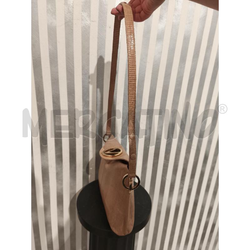 BORSA DONNA VALENTINO GARAVANI PELLE BEIGE | Mercatino dell'Usato Campobasso 4