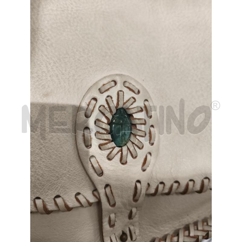BORSA DONNA VALENTINO GARAVANI PELLE PANNA | Mercatino dell'Usato Campobasso 2