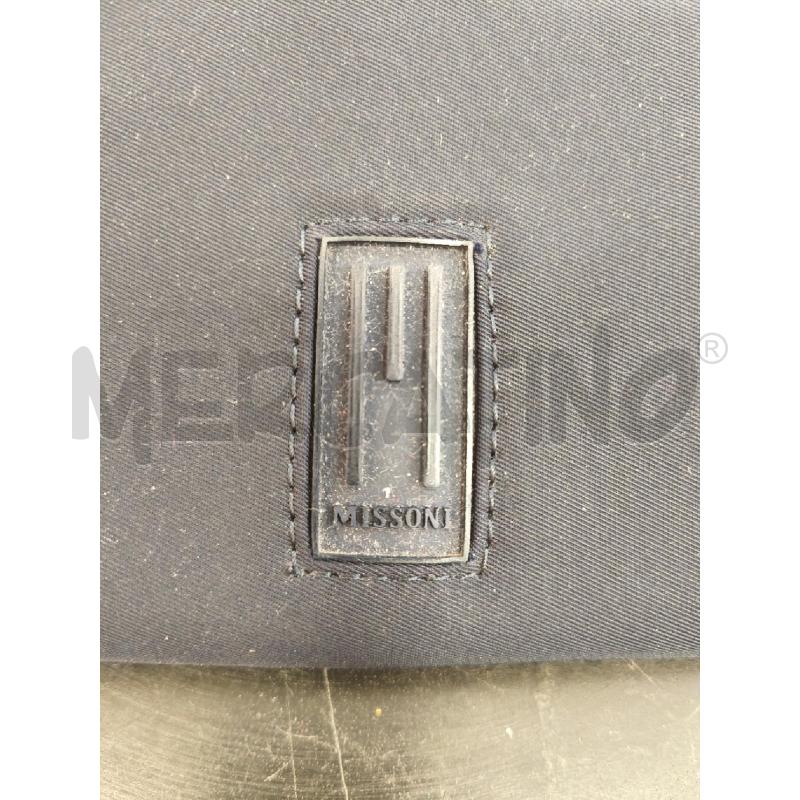 BORSA PORTA PC MISSONI TESSUTO BLU | Mercatino dell'Usato Campobasso 2