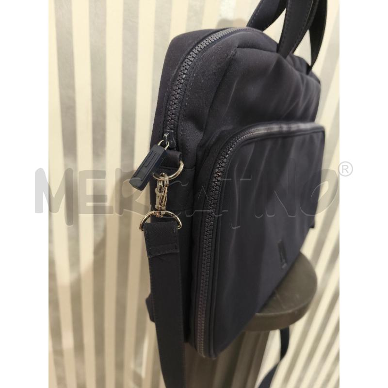 BORSA PORTA PC MISSONI TESSUTO BLU | Mercatino dell'Usato Campobasso 3