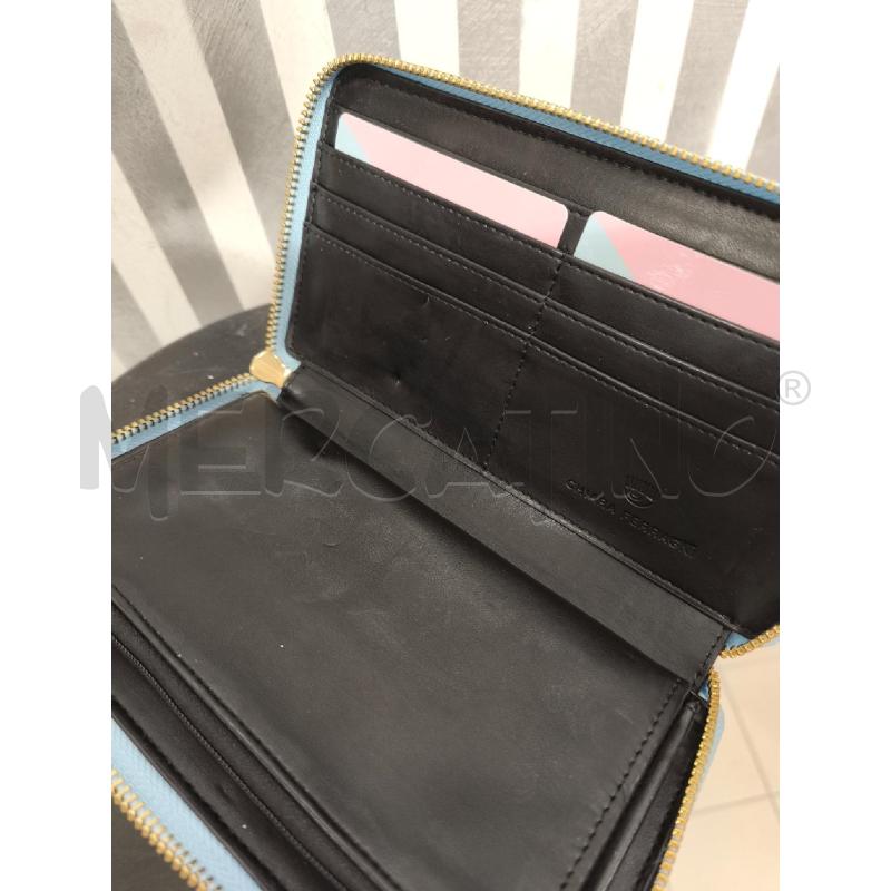 BORSELLO CHIARA FERRAGNI CELESTE OCCHIO DORATO | Mercatino dell'Usato Campobasso 5