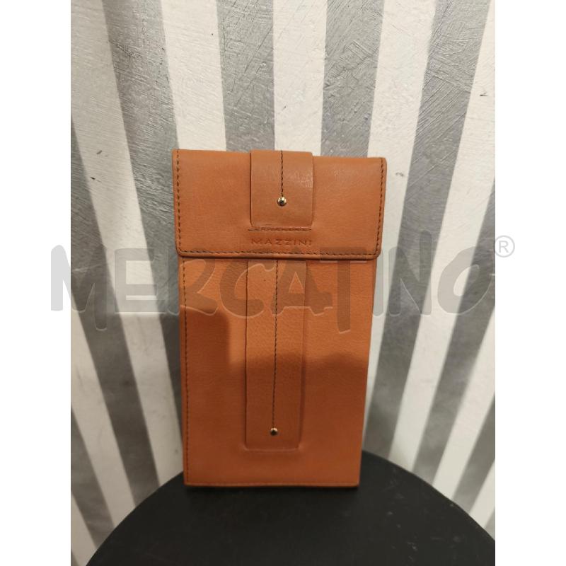 BORSELLO MAZZINI PELLE ARANCIO | Mercatino dell'Usato Campobasso 1