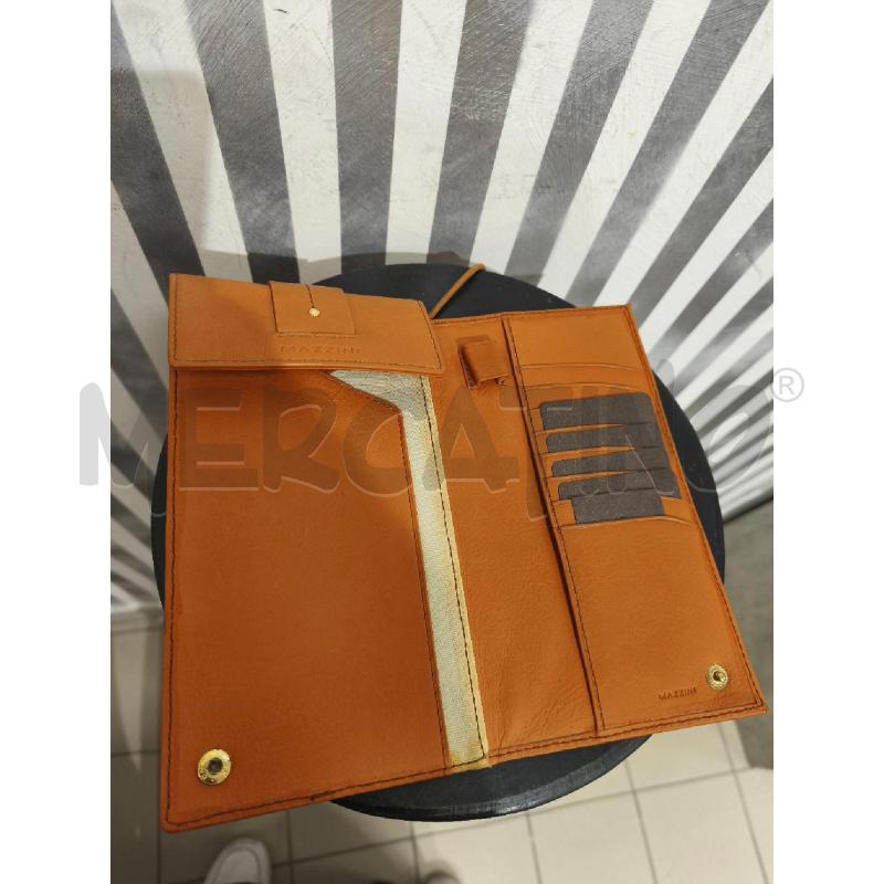 BORSELLO MAZZINI PELLE ARANCIO | Mercatino dell'Usato Campobasso 3