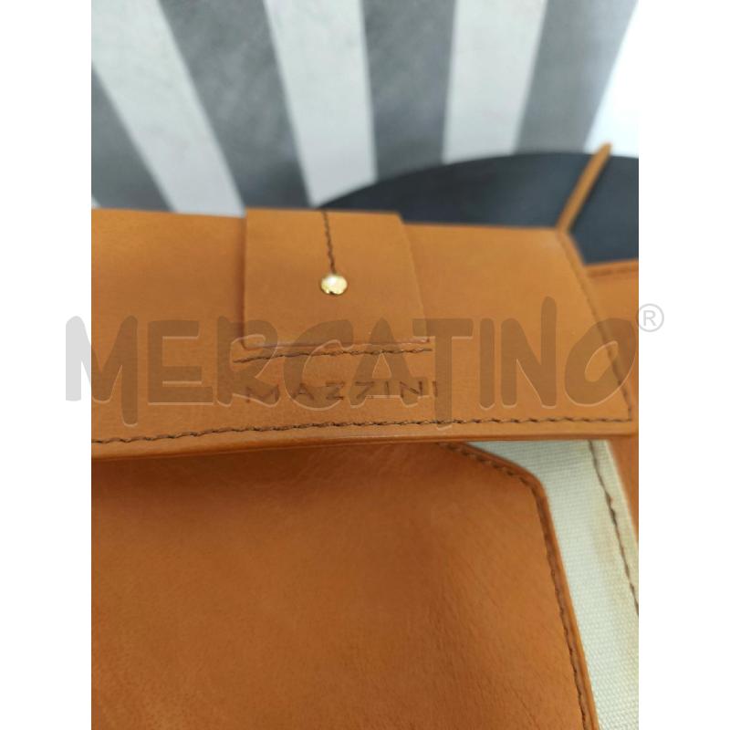 BORSELLO MAZZINI PELLE ARANCIO | Mercatino dell'Usato Campobasso 5