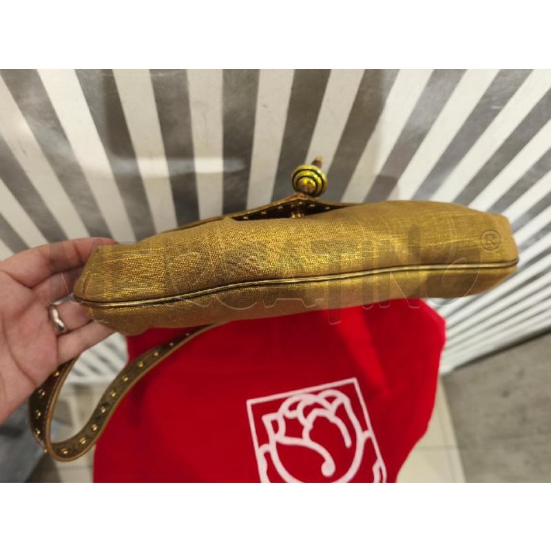 BORSETTA DONNA BRACCIALINI DORATA CON PERLINE | Mercatino dell'Usato Campobasso 4