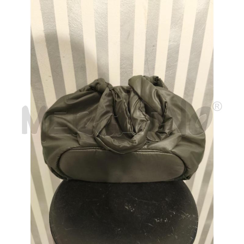 BORSETTA DONNA CAMOMILLA VERDE OLIVA FIOCCO | Mercatino dell'Usato Campobasso 4