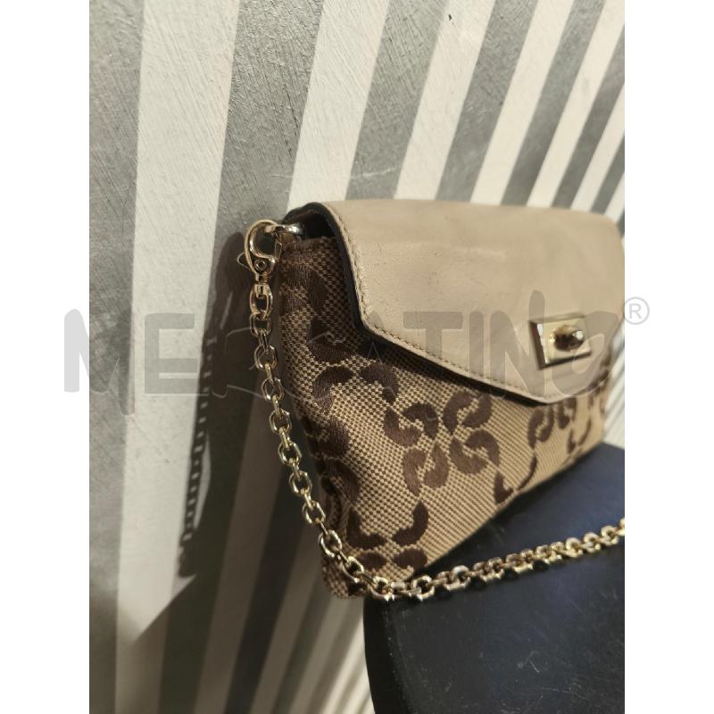 BORSETTA DONNA COCCINELLE BEIGE CHIUSURA DORATA | Mercatino dell'Usato Campobasso 3