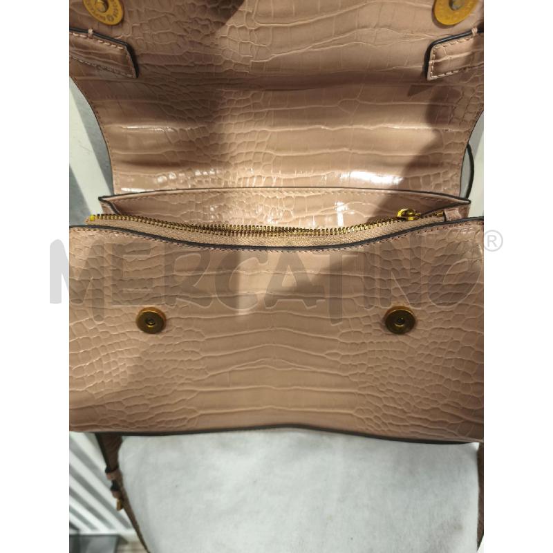 BORSETTA DONNA GUESS BEIGE TIP CROCO | Mercatino dell'Usato Campobasso 4