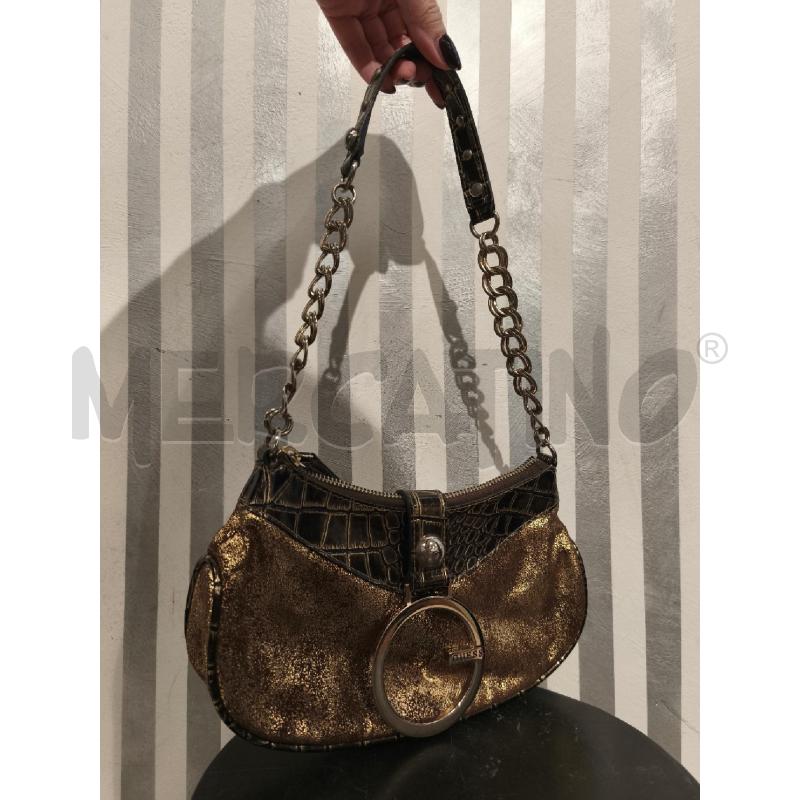 BORSETTA DONNA GUESS DORATA E MARRONE | Mercatino dell'Usato Campobasso 1