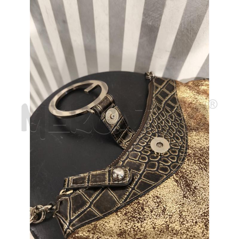 BORSETTA DONNA GUESS DORATA E MARRONE | Mercatino dell'Usato Campobasso 4
