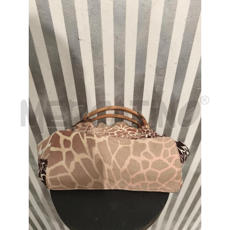 BORSETTA DONNA JUST CAVALLI BEIGE ANIMALIER MARRONE | Mercatino dell'Usato Campobasso 3