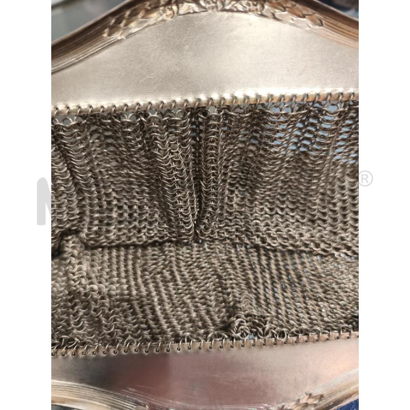 BORSETTA DONNA MAGLIA SILVER D'EPOCA | Mercatino dell'Usato Campobasso 5