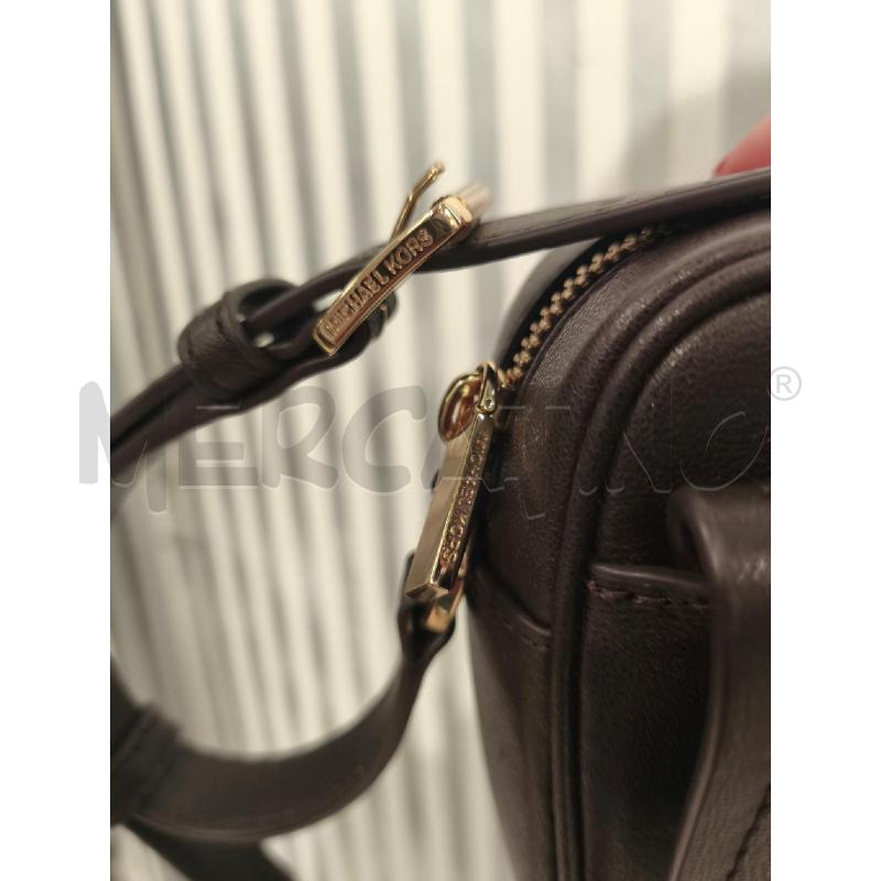 BORSETTA DONNA MICHAEL KORS MARRONE E DORATA | Mercatino dell'Usato Campobasso 4