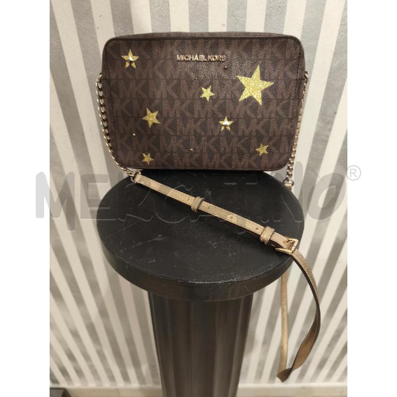 BORSETTA DONNA MICHAEL KORS STELLE DORATE | Mercatino dell'Usato Campobasso 1