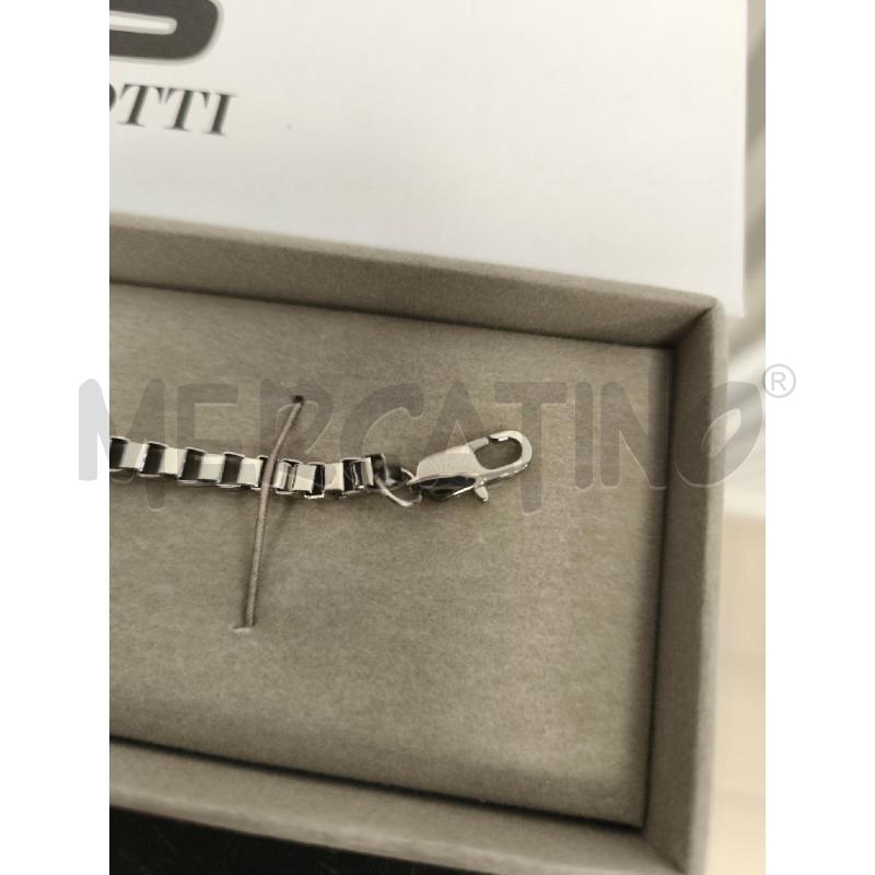 BRACCIALE CESARE PACIOTTI SILVER SEZIONI NERE | Mercatino dell'Usato Campobasso 3