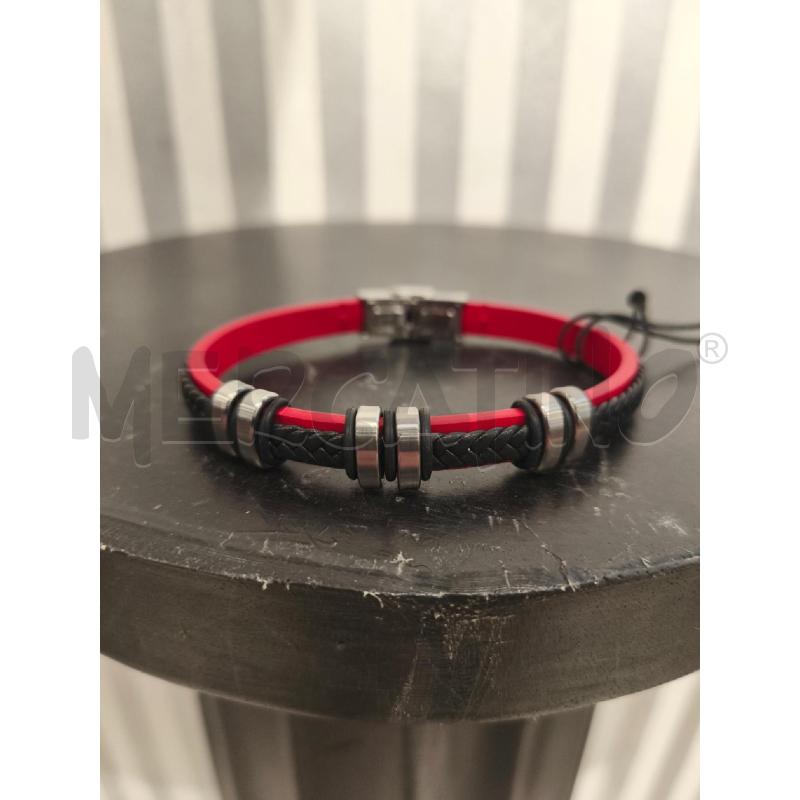 BRACCIALE LOTUS ROSSO NERO | Mercatino dell'Usato Campobasso 2