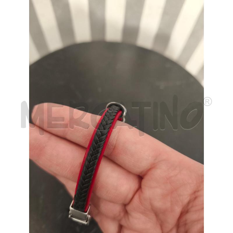 BRACCIALE LOTUS ROSSO NERO | Mercatino dell'Usato Campobasso 4