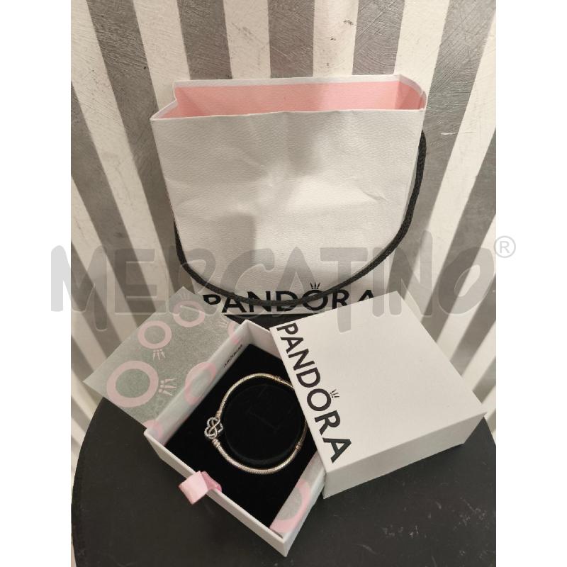 BRACCIALE PANDORA CHIUSURA CUORE INFINITO | Mercatino dell'Usato Campobasso 1