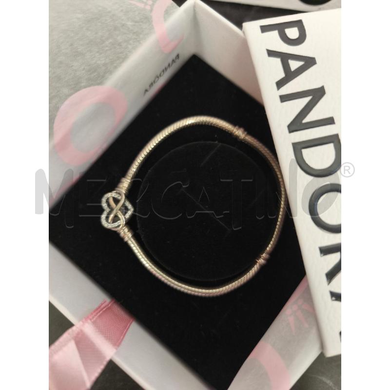BRACCIALE PANDORA CHIUSURA CUORE INFINITO | Mercatino dell'Usato Campobasso 2