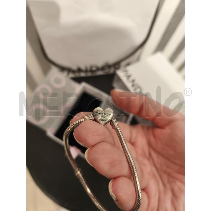BRACCIALE PANDORA CHIUSURA CUORE INFINITO | Mercatino dell'Usato Campobasso 3