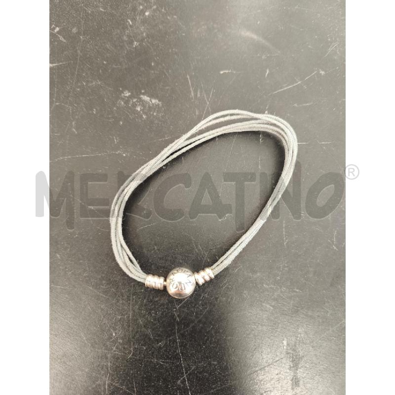 BRACCIALE PANDORA LACCI GRIGI | Mercatino dell'Usato Campobasso 1
