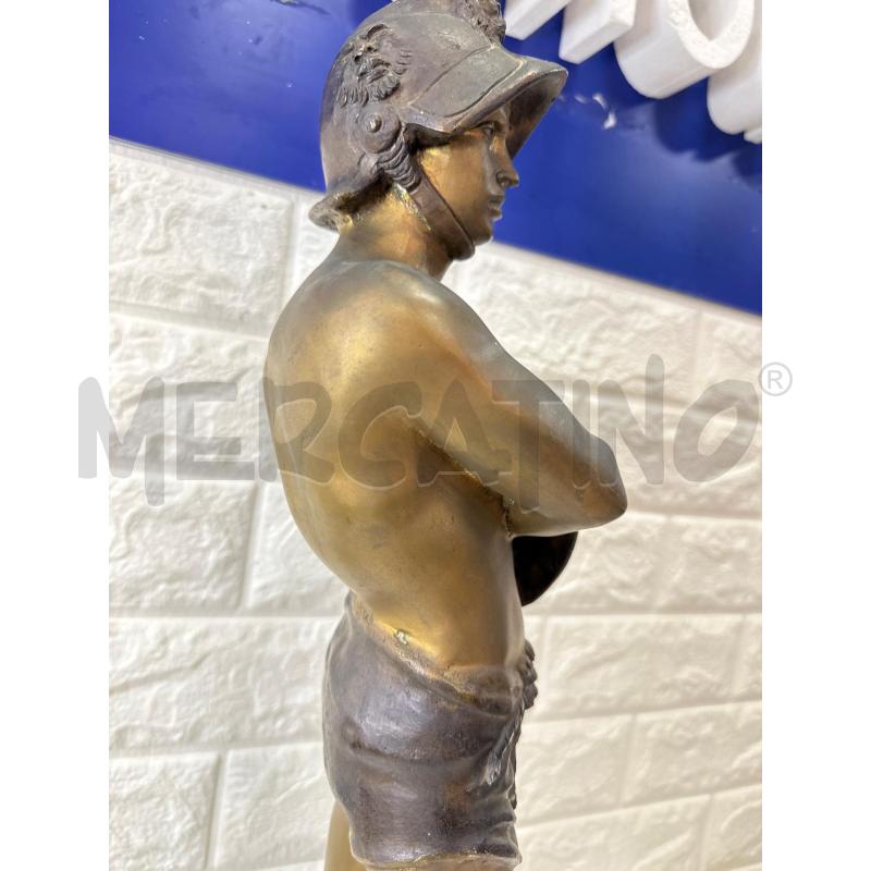 BRONZO GLADIATORE H 58 CM | Mercatino dell'Usato Campobasso 4