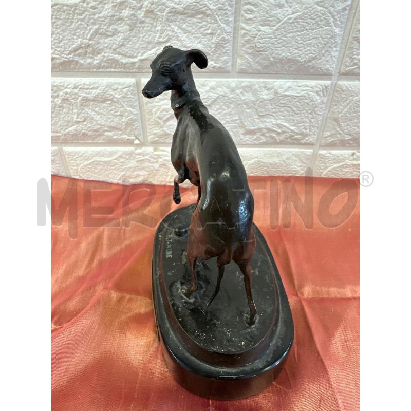 BRONZO LEVRIERO RIP MENE H 18,5 CM  C. | Mercatino dell'Usato Campobasso 4