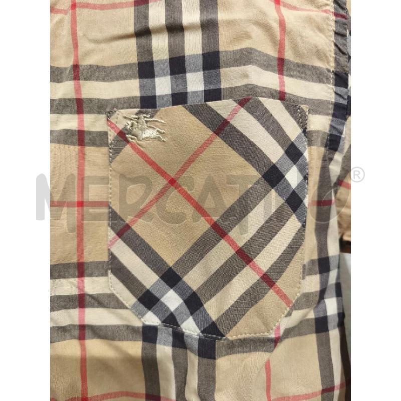 CAMICIA BAMBINO BURBERRY BEIGE CHECK | Mercatino dell'Usato Campobasso 3