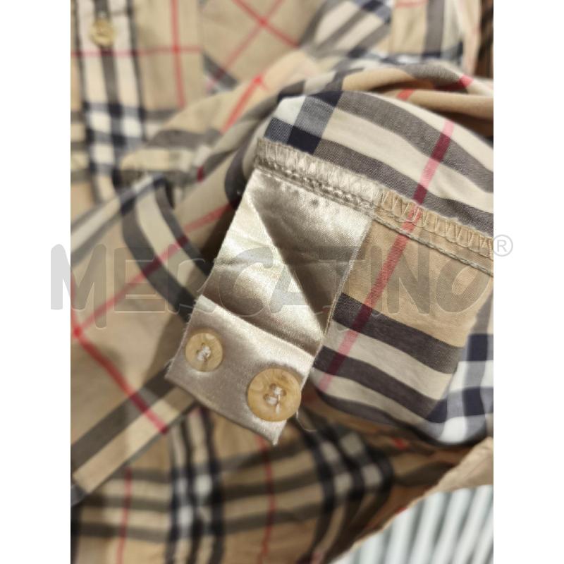 CAMICIA BAMBINO BURBERRY BEIGE CHECK | Mercatino dell'Usato Campobasso 4