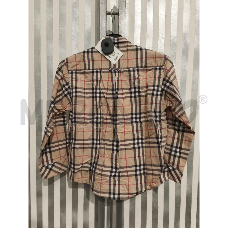 CAMICIA BAMBINO BURBERRY BEIGE CHECK | Mercatino dell'Usato Campobasso 5
