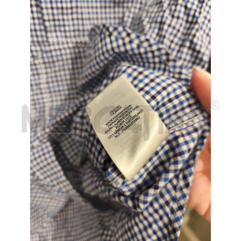 CAMICIA BAMBINO RALPH LAUREN QUADRETTI BIANCHI BLU | Mercatino dell'Usato Campobasso 4