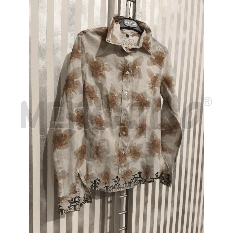CAMICIA DONNA BLAUER BEIGE FIORI BEIGE SCURO | Mercatino dell'Usato Campobasso 3