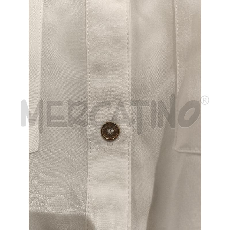 CAMICIA DONNA CALVIN KLEIN BIANCA PUNTINI DORATI | Mercatino dell'Usato Campobasso 3
