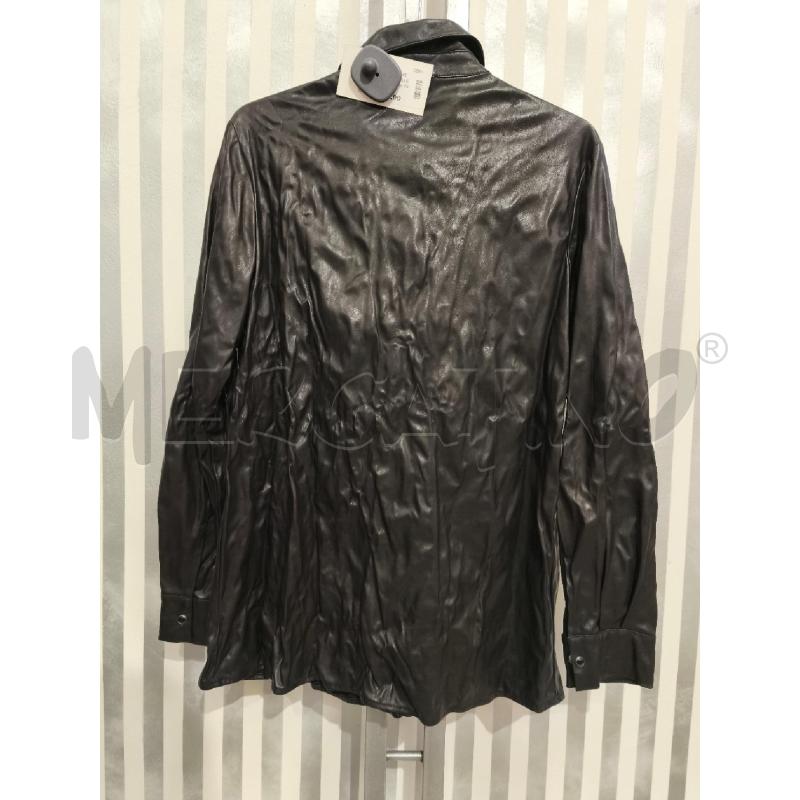CAMICIA DONNA GAELLE NERA SIMILPELLE | Mercatino dell'Usato Campobasso 4
