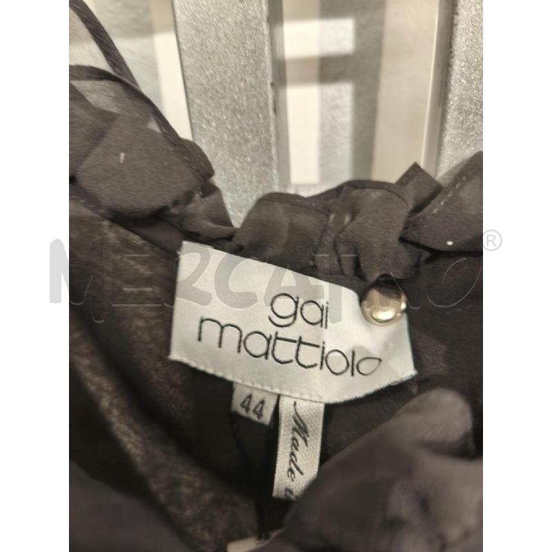 CAMICIA DONNA GAI MATTIOLO NERA ELASTICIZZATA | Mercatino dell'Usato Campobasso 2