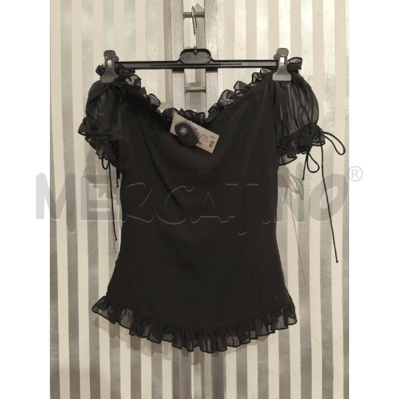 CAMICIA DONNA GAI MATTIOLO NERA ELASTICIZZATA | Mercatino dell'Usato Campobasso 5