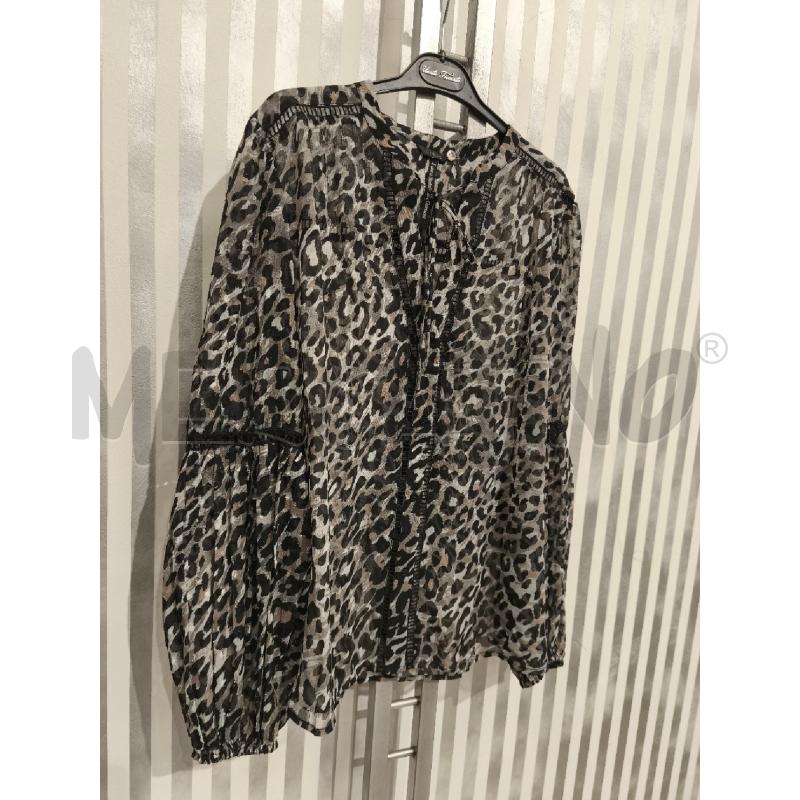 CAMICIA DONNA GUESS LEOPARDATA TORTORA GRIGIO NERO | Mercatino dell'Usato Campobasso 3