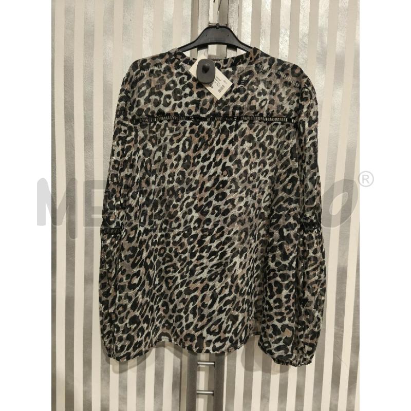 CAMICIA DONNA GUESS LEOPARDATA TORTORA GRIGIO NERO | Mercatino dell'Usato Campobasso 4